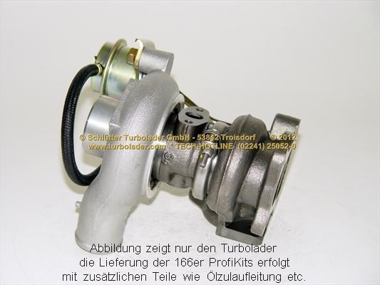 Schlütter Turbolader PRO-01155 - Turbocompresseur, suralimentation cwaw.fr