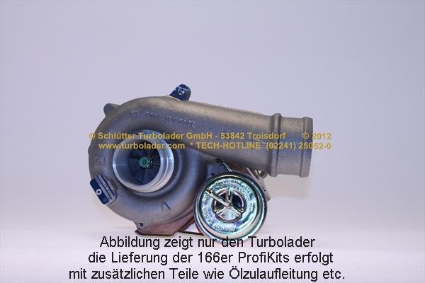 Schlütter Turbolader 166-01100 - Turbocompresseur, suralimentation cwaw.fr