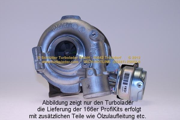 Schlütter Turbolader 166-03050 - Turbocompresseur, suralimentation cwaw.fr