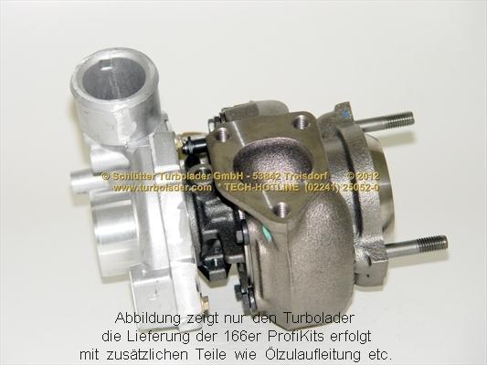 Schlütter Turbolader PRO-03001 D - Turbocompresseur, suralimentation cwaw.fr