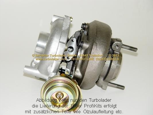 Schlütter Turbolader PRO-03001 D - Turbocompresseur, suralimentation cwaw.fr