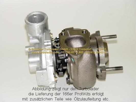 Schlütter Turbolader 166-03001 - Turbocompresseur, suralimentation cwaw.fr