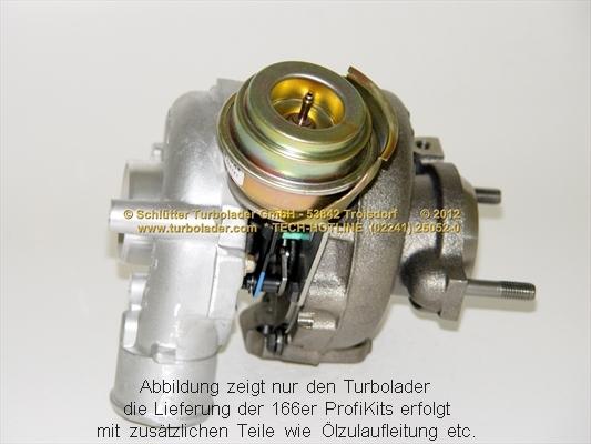 Schlütter Turbolader PRO-03001 D - Turbocompresseur, suralimentation cwaw.fr