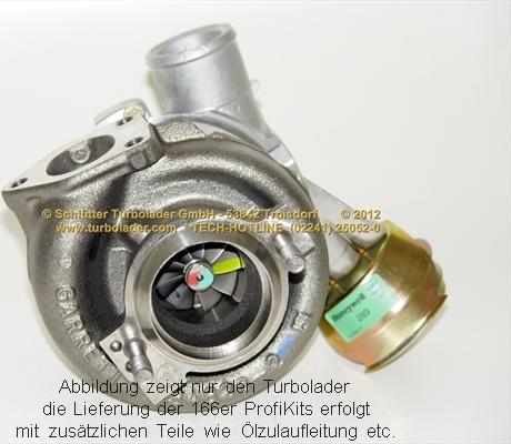 Schlütter Turbolader PRO-03001 D - Turbocompresseur, suralimentation cwaw.fr