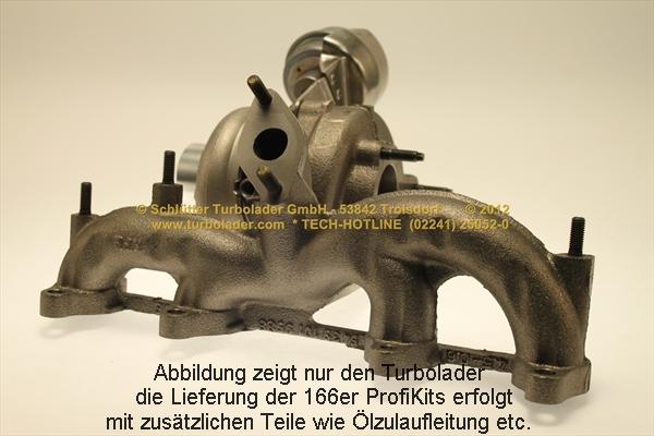 Schlütter Turbolader 166-03070 - Turbocompresseur, suralimentation cwaw.fr