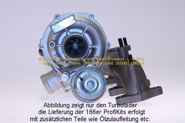 Schlütter Turbolader 166-02410 - Turbocompresseur, suralimentation cwaw.fr