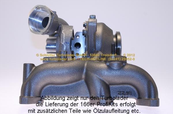 Schlütter Turbolader 166-02470 - Turbocompresseur, suralimentation cwaw.fr