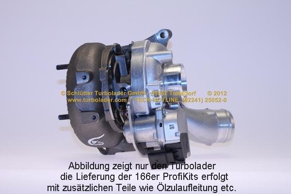 Schlütter Turbolader 166-02540 - Turbocompresseur, suralimentation cwaw.fr