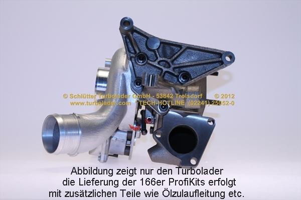 Schlütter Turbolader 166-02540 - Turbocompresseur, suralimentation cwaw.fr