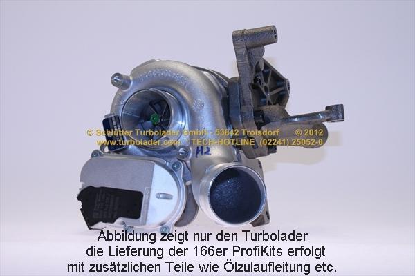 Schlütter Turbolader 166-02540 - Turbocompresseur, suralimentation cwaw.fr