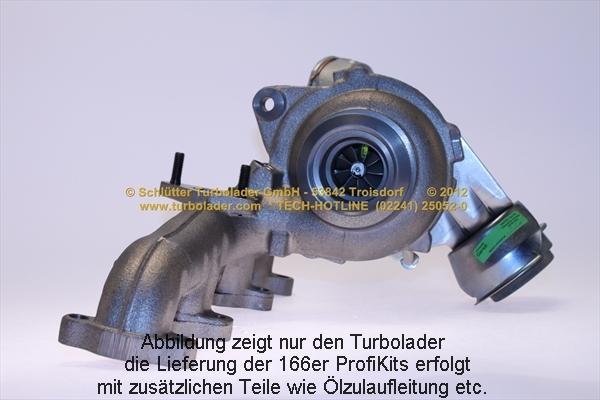 Schlütter Turbolader 166-02590EOL D - Turbocompresseur, suralimentation cwaw.fr