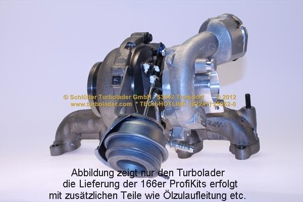 Schlütter Turbolader 166-02590EOL D - Turbocompresseur, suralimentation cwaw.fr