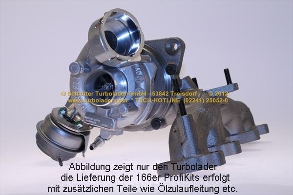 Schlütter Turbolader 166-02590 - Turbocompresseur, suralimentation cwaw.fr