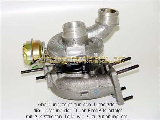 Schlütter Turbolader 166-02090 - Turbocompresseur, suralimentation cwaw.fr