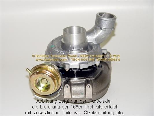 Schlütter Turbolader 166-02040EOL - Turbocompresseur, suralimentation cwaw.fr