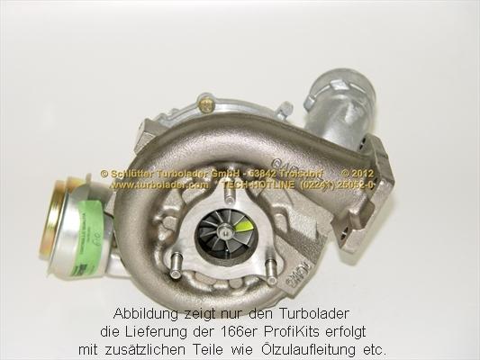 Schlütter Turbolader PRO-02020EOL - Turbocompresseur, suralimentation cwaw.fr