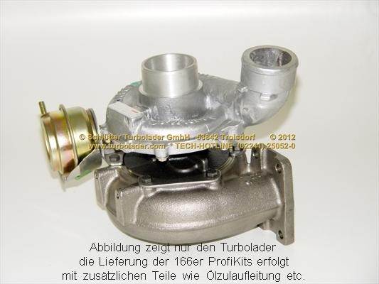 Schlütter Turbolader PRO-02020EOL - Turbocompresseur, suralimentation cwaw.fr