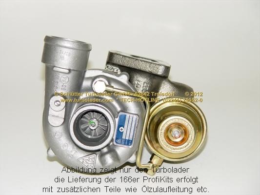 Schlütter Turbolader 166-02170 - Turbocompresseur, suralimentation cwaw.fr