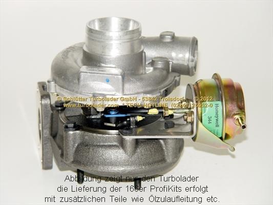 Schlütter Turbolader 166-02340 - Turbocompresseur, suralimentation cwaw.fr