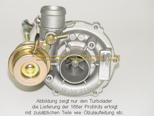 Schlütter Turbolader 166-02350 - Turbocompresseur, suralimentation cwaw.fr