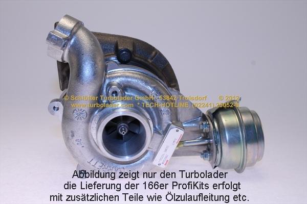 Schlütter Turbolader 166-02300 - Turbocompresseur, suralimentation cwaw.fr