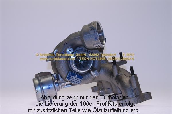 Schlütter Turbolader 166-02780 - Turbocompresseur, suralimentation cwaw.fr