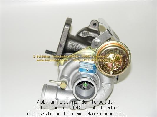 Schlütter Turbolader 166-02220 - Turbocompresseur, suralimentation cwaw.fr