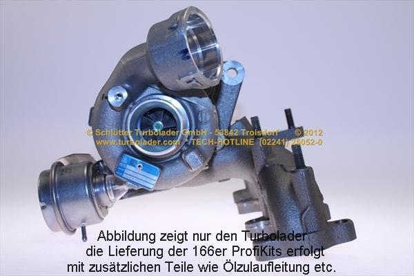 Schlütter Turbolader 166-02791 - Turbocompresseur, suralimentation cwaw.fr