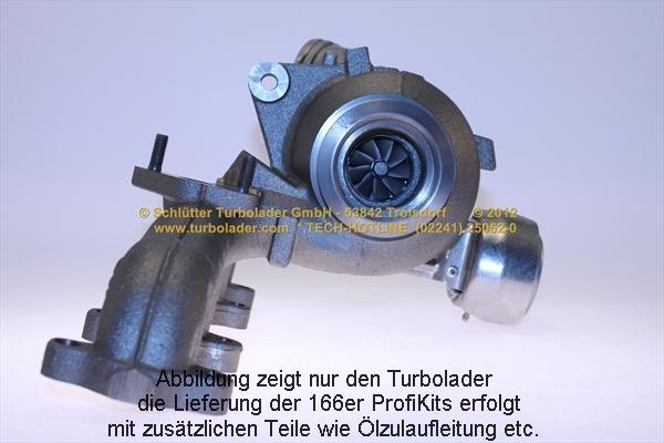 Schlütter Turbolader 166-02791 - Turbocompresseur, suralimentation cwaw.fr