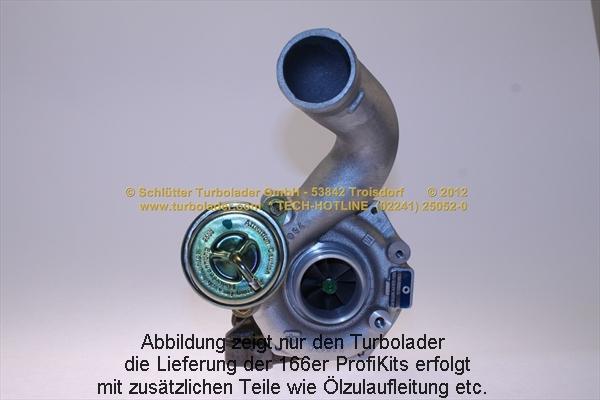 Schlütter Turbolader 166-02746 - Turbocompresseur, suralimentation cwaw.fr