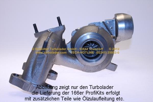 Schlütter Turbolader 166-07030 - Turbocompresseur, suralimentation cwaw.fr