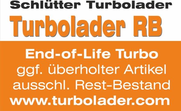 Schlütter Turbolader 186-09520_RB - Turbocompresseur, suralimentation cwaw.fr