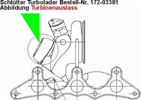 Schlütter Turbolader 172-03381 - Turbocompresseur, suralimentation cwaw.fr