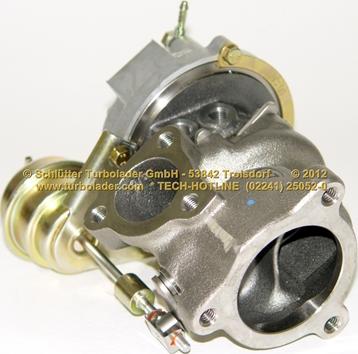 Schlütter Turbolader 172-10216 - Turbocompresseur, suralimentation cwaw.fr