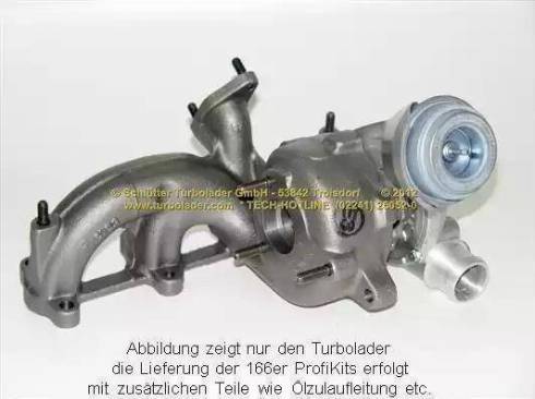 Schlütter Turbolader PRO-01640 - Turbocompresseur, suralimentation cwaw.fr