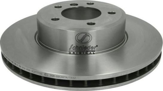 SCHNIEDER AUTOTECH BMS55.00143 - Disque de frein cwaw.fr