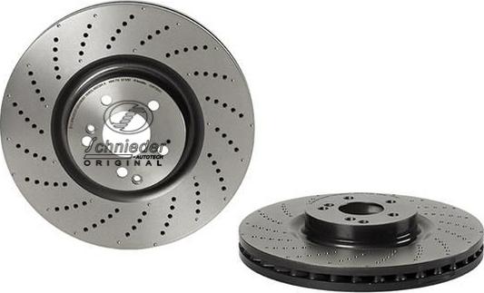 SCHNIEDER AUTOTECH BZS55.00059 - Disque de frein cwaw.fr