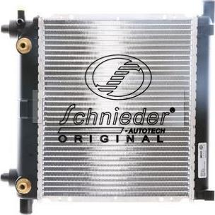 SCHNIEDER AUTOTECH BZS33.00086 - Radiateur, refroidissement du moteur cwaw.fr