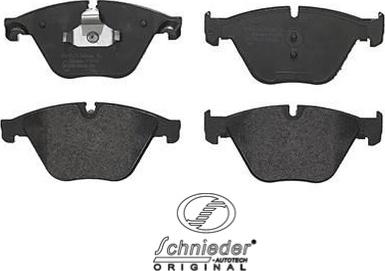 SCHNIEDER AUTOTECH SBP015-261 - Kit de plaquettes de frein, frein à disque cwaw.fr