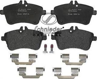 SCHNIEDER AUTOTECH SBP010-331 - Kit de plaquettes de frein, frein à disque cwaw.fr