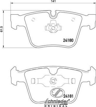 SCHNIEDER AUTOTECH SBP013-641 - Kit de plaquettes de frein, frein à disque cwaw.fr