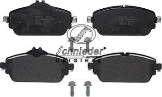 SCHNIEDER AUTOTECH SBP021-551 - Kit de plaquettes de frein, frein à disque cwaw.fr