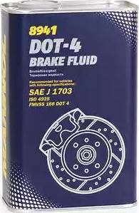 SCT-MANNOL Brake Fluid DOT-4 - Liquide de frein cwaw.fr