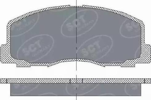 SCT-MANNOL SP 117 PR - Kit de plaquettes de frein, frein à disque cwaw.fr