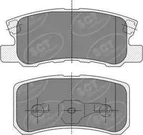 SCT-MANNOL SP 343 PR - Kit de plaquettes de frein, frein à disque cwaw.fr