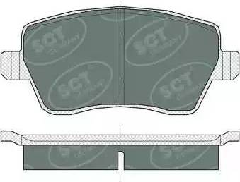 SCT-MANNOL SP 383 PR - Kit de plaquettes de frein, frein à disque cwaw.fr