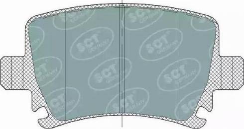 SCT-MANNOL SP 321 PR - Kit de plaquettes de frein, frein à disque cwaw.fr