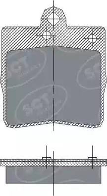 SCT-MANNOL SP 247 PR - Kit de plaquettes de frein, frein à disque cwaw.fr