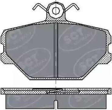 FTE 9001084 - Kit de plaquettes de frein, frein à disque cwaw.fr