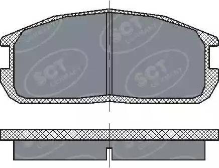 SCT-MANNOL SP 220 PR - Kit de plaquettes de frein, frein à disque cwaw.fr